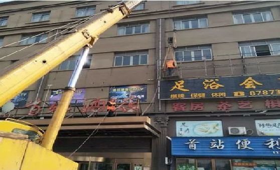 横州安装较高的门店招牌有什么好的方法？